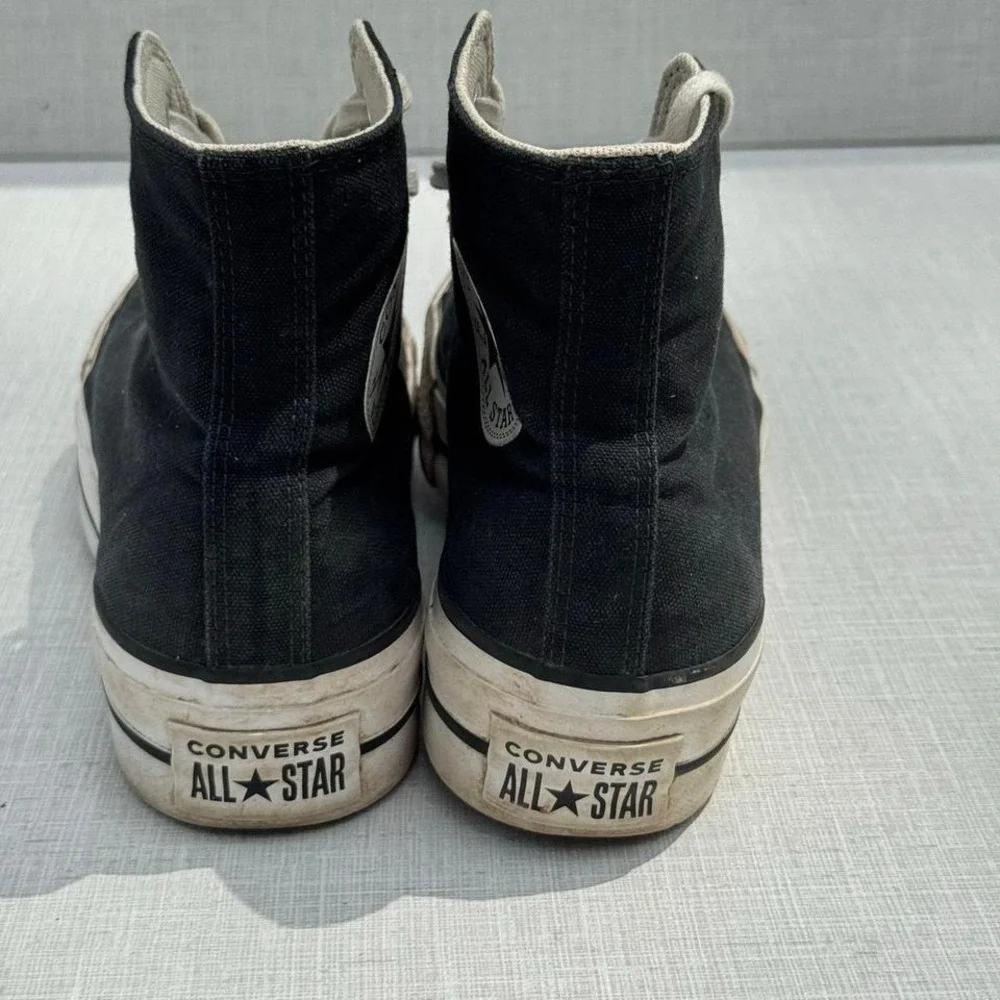Converse‎ Chuck Taylor All Star Lift Platform High Top Black  Womens 7.5 Skater
